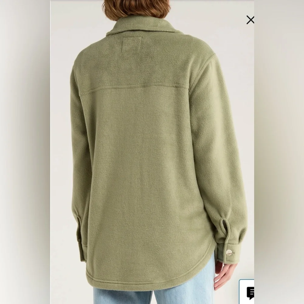 Thread & Supply Fleece Shacket